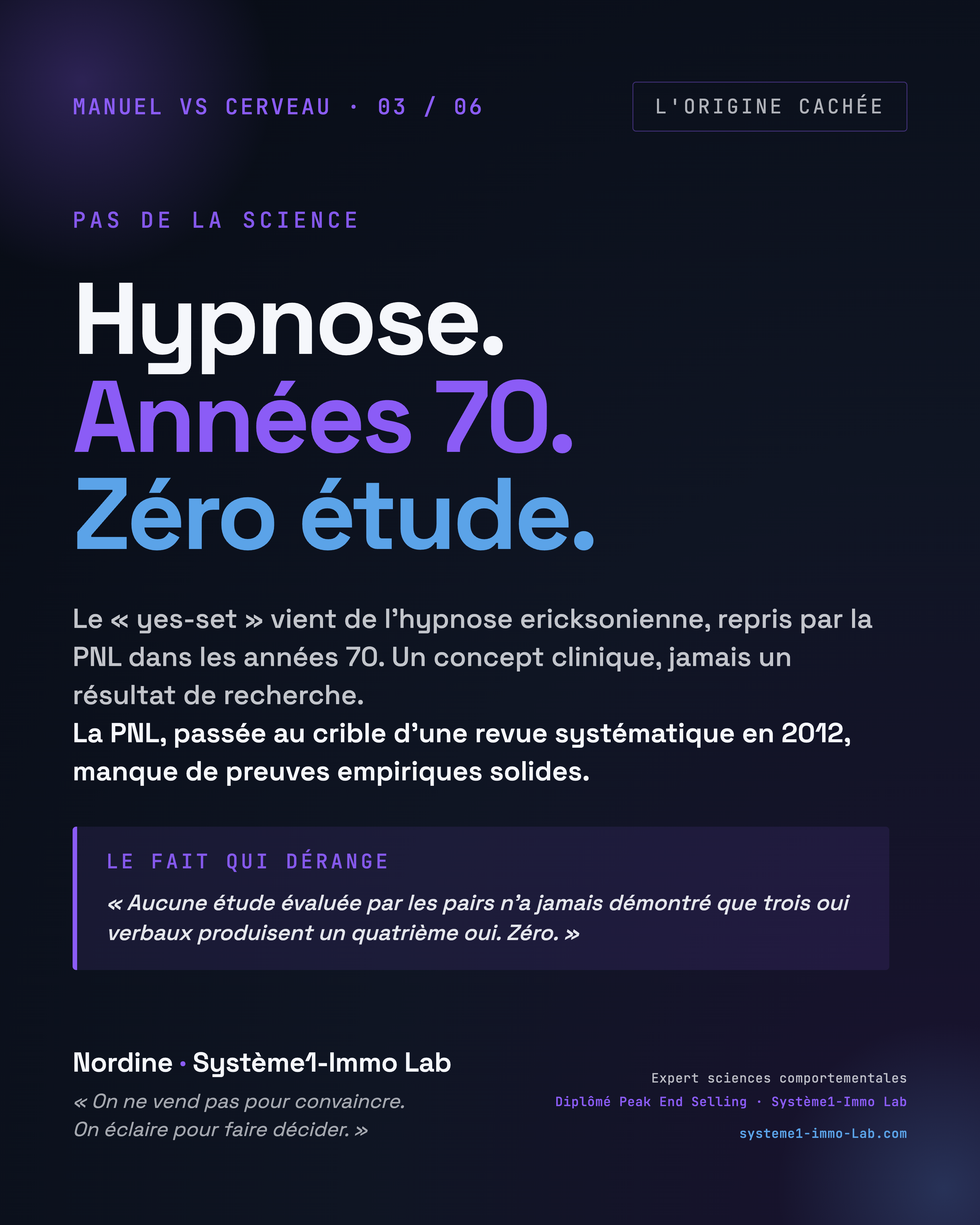 L'origine du mythe, slide 3
